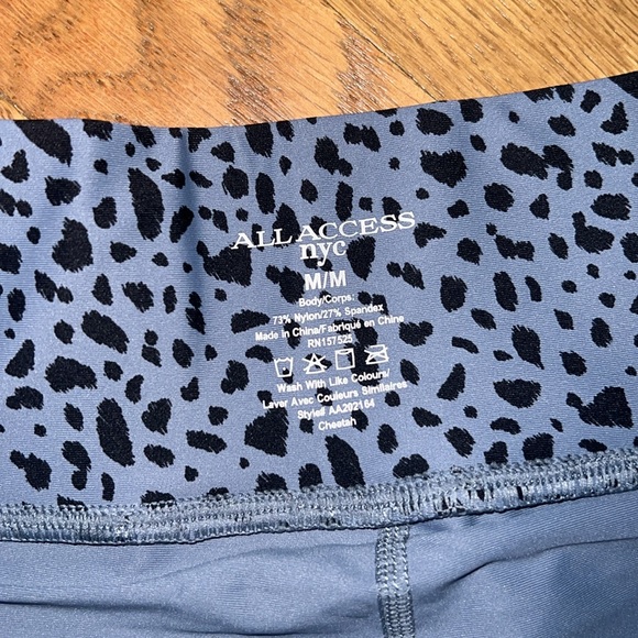All access NYC X Bandier tennis skirt - cheetah Size M - Picture 6 of 10